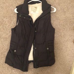 Dark Gray Puffer Vest
